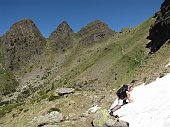 Salita al Laghetto di Pietra Quadra (2100 m. circa ) e al nuovo Rifugio Tre Pizzi-Pietra Quadra (2012 m) - FOTOGALLERY